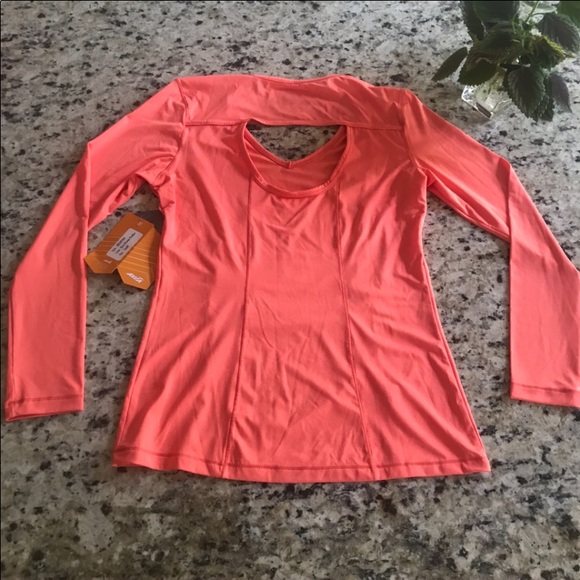 NWT AVIA ORANGE WORK OUT  TOP - Picture 5 of 12